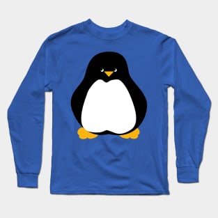 Shy Penguin Long Sleeve T-Shirt